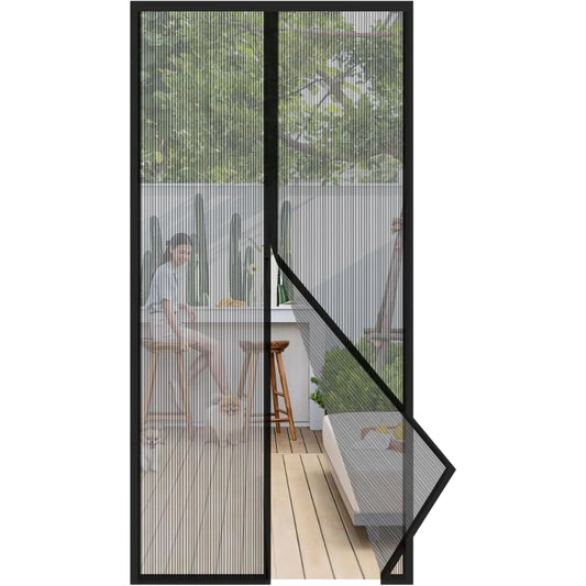 Magnetic Screen Door Mesh Curtain – Fly Insect Protection for Home, Balcony & Patio Doors