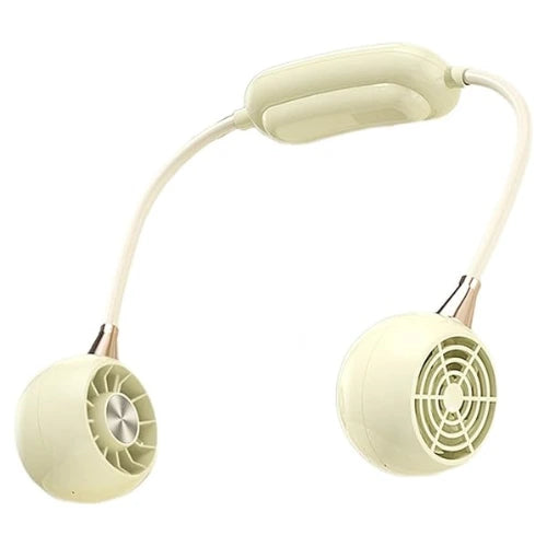 Portable Rechargeable Neck Fan – Hands Free USB Cooling Fan