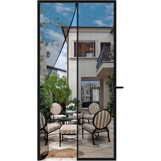 Magnetic Screen Door Mesh Curtain – Fly Insect Protection for Home, Balcony & Patio Doors