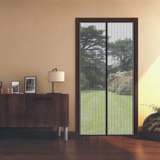 Magnetic Screen Door Mesh Curtain – Fly Insect Protection for Home, Balcony & Patio Doors