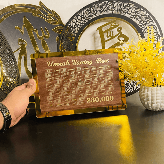 Umrah Savings Box – Islamic Money Bank for Goal-Oriented Saving