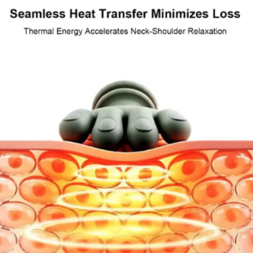 Electric Neck & Shoulder Massager with Heat – Deep Tissue 3D Kneading Hand Massage for Pain Relief & Relaxation