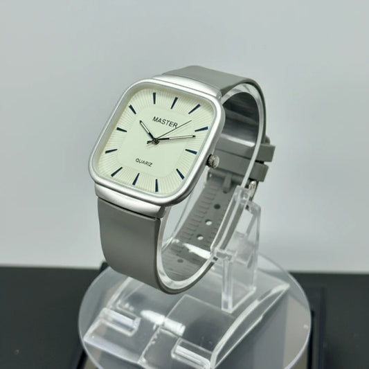 Master Quartz Square Dial Wrist Watch