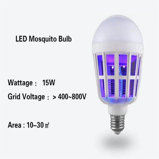 Mosquito Killer Lamp LED Insect Killer Bulb 15 W