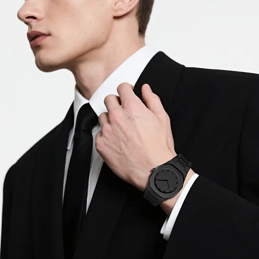 Luxury Waterproof Arabic Dial Watch – Classic Style with Modern Durability