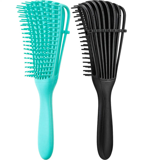 Detangling Brush & Scalp Massager Comb For Smooth, Tangle-Free Hair