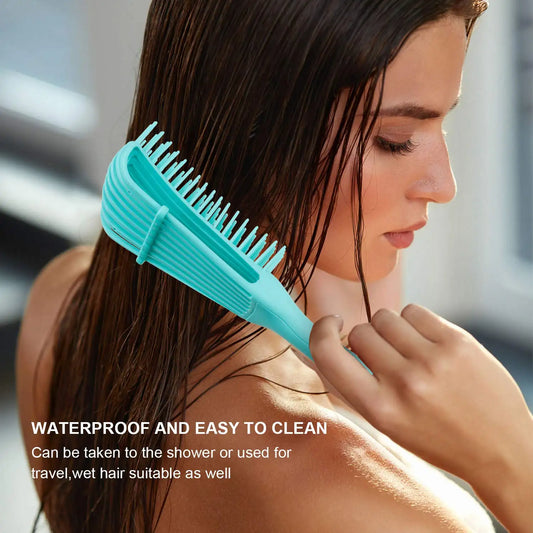 Detangling Brush & Scalp Massager Comb For Smooth, Tangle-Free Hair