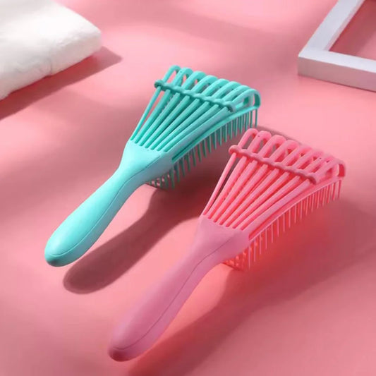 Detangling Brush & Scalp Massager Comb For Smooth, Tangle-Free Hair