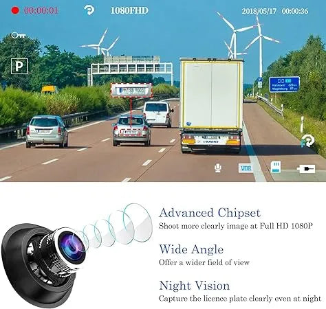 Touch Screen Car DVR Dashcam