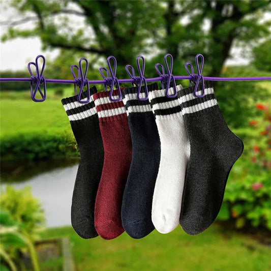 Multi-Functional Portable Clothes Drying Rope – Adjustable & Durable