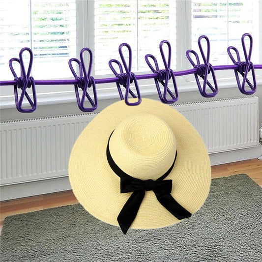 Multi-Functional Portable Clothes Drying Rope – Adjustable & Durable