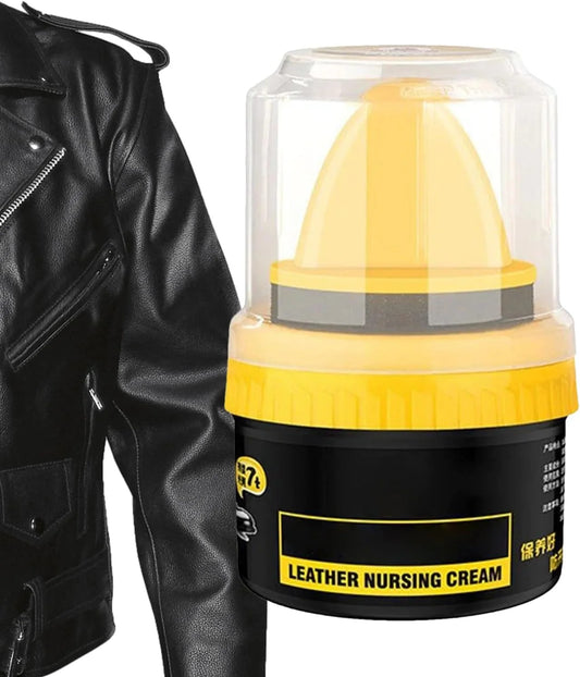 Leather Nursing Cream – Shine, Polish & Conditioner for Shoes, Jackets & Sofas