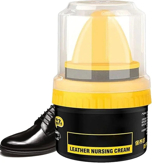 Leather Nursing Cream – Shine, Polish & Conditioner for Shoes, Jackets & Sofas