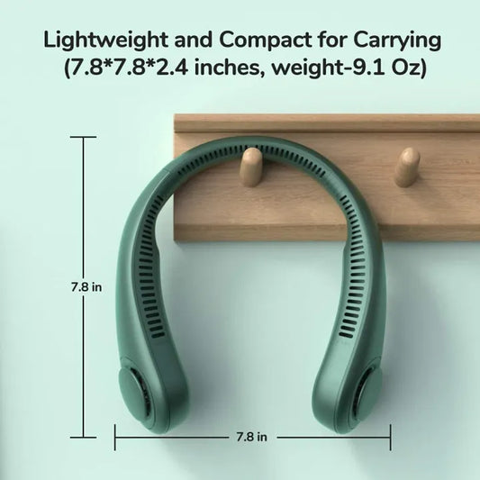 Portable Arctic Neck Fan – Premium Quality, Rechargeable & Hands-Free