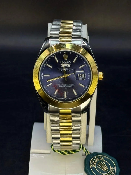 Rolex Waterproof Wrist Watch – Elegant Design with Date Display