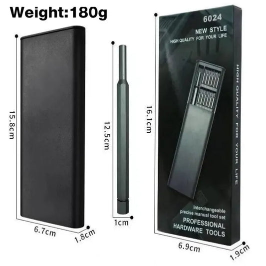 24 in 1 Precision Screwdriver Set Magnetic Repair Tool Kit