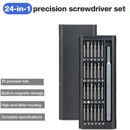 24 in 1 Precision Screwdriver Set Magnetic Repair Tool Kit