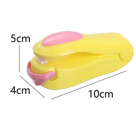 Portable Mini Plastic Bag Sealer – Handheld, Battery-Operated Heat Sealer for Food Storage
