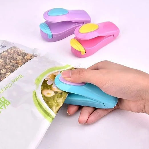 Portable Mini Plastic Bag Sealer – Handheld, Battery-Operated Heat Sealer for Food Storage