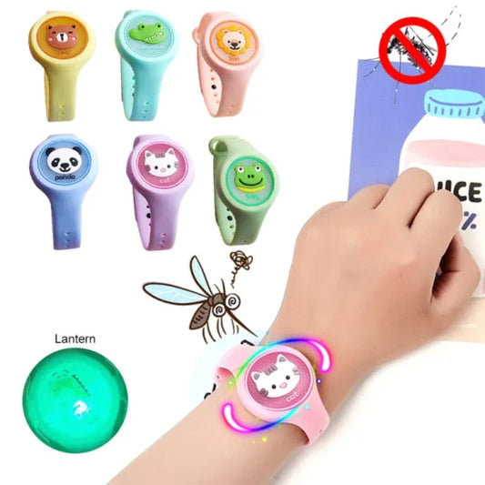 Waterproof Mosquito Repellent Wristwatch Band For Kids