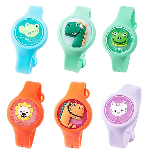 Waterproof Mosquito Repellent Wristwatch Band For Kids