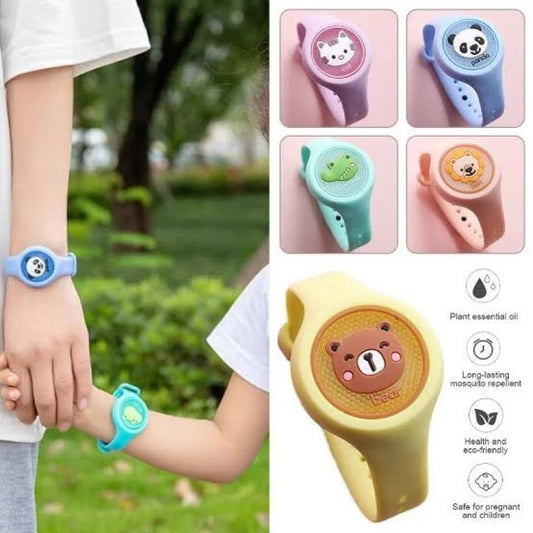 Waterproof Mosquito Repellent Wristwatch Band For Kids