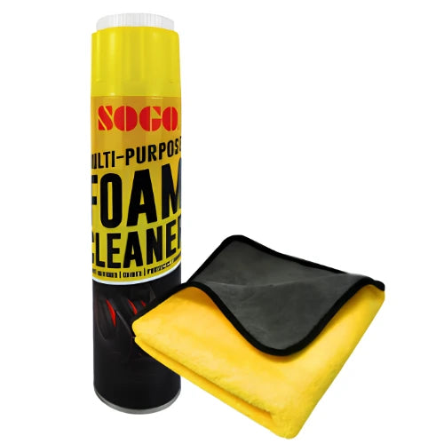 Sogo Multi-Purpose Foam Cleaner Spray | Car Interior, Sofa, Carpet & Kitchen Stain Remover