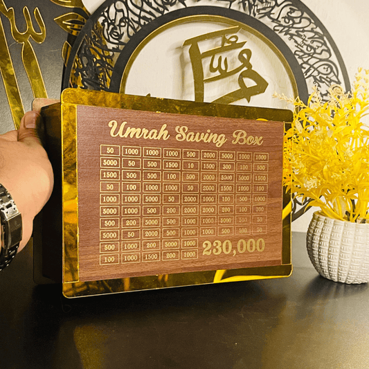 Umrah Savings Box – Islamic Money Bank for Goal-Oriented Saving