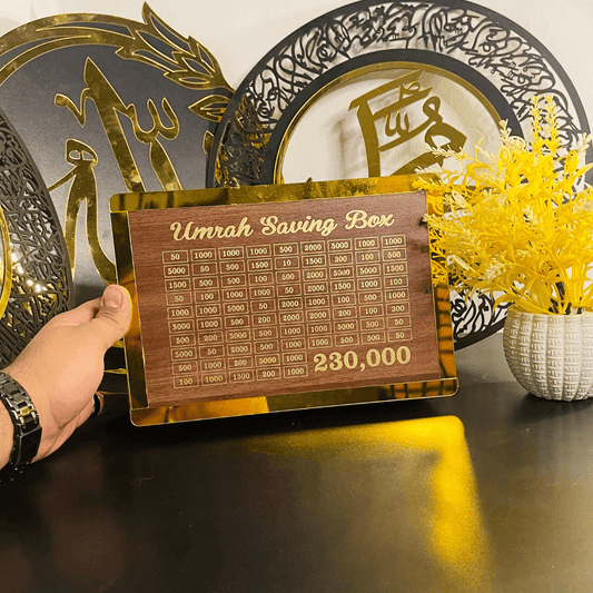 Umrah Savings Box – Islamic Money Bank for Goal-Oriented Saving