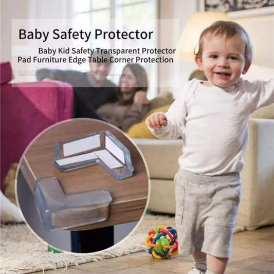Silicone Table Corner Protector – Baby Safety & Anti-Collision Cover