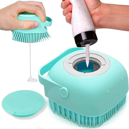 Bath Brush Body Wash Scrubber and Massager with Box
