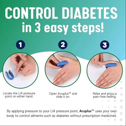 Sugar Control LI4 Acupressure Point Clip – Natural Wellness Support
