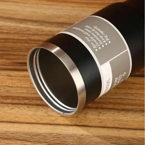 Vacuum Insulated Water Bottle – Stainless Steel Travel Mug, Leakproof Coffee Tumbler for Hot & Cold Drinks