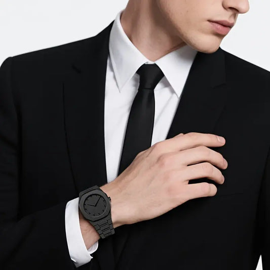 Luxury Waterproof Arabic Dial Watch – Classic Style with Modern Durability