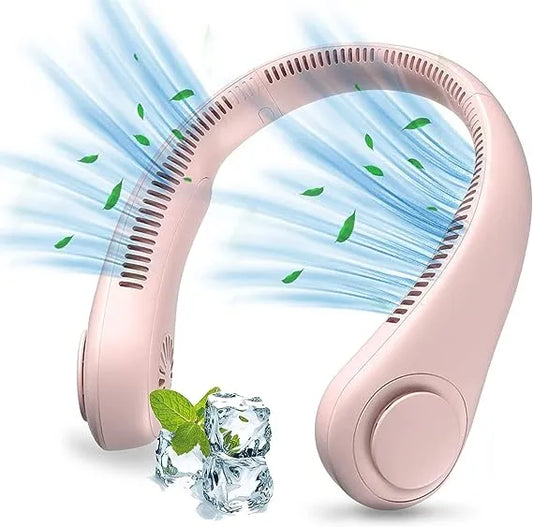 Portable Arctic Neck Fan – Premium Quality, Rechargeable & Hands-Free