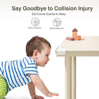 Silicone Table Corner Protector – Baby Safety & Anti-Collision Cover